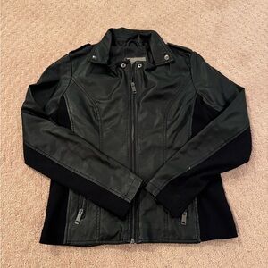 Used Faux Leather Jacket